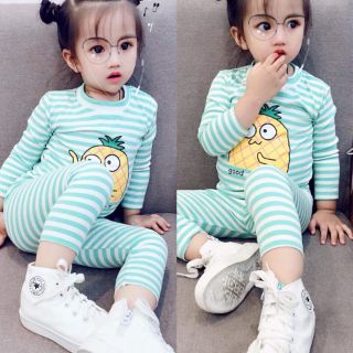 Combo sỉ  Bộ cotton len 1-6 tuổi