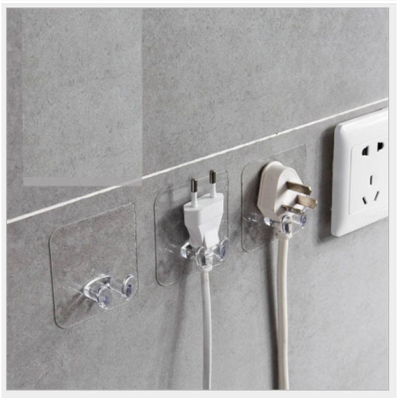 Móc Treo Phích Cắm Điện Dán Tường Siêu Bền