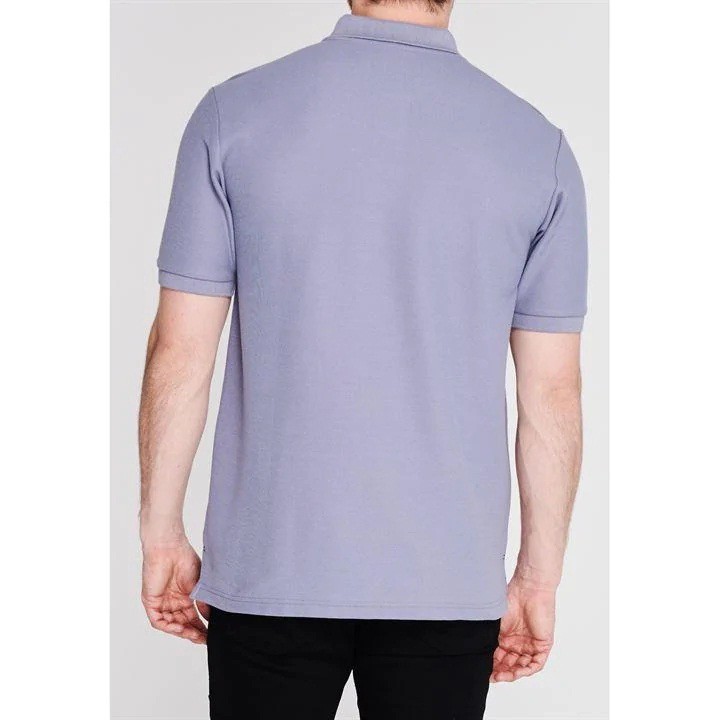 Áo thun Polo nam Slazenger Plain (màu Granite) - Hàng size châu Âu