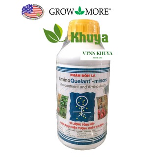 Phân bón lá Growmore AminoQuelant Minors 1 lít Bổ sung vi lượng