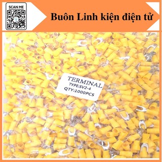 Đầu cos chữ y sv2-4, cos y2-4, đầu cốt chẻ 2-4, đầu cosser y, sv2-4,cốt nối dây điện