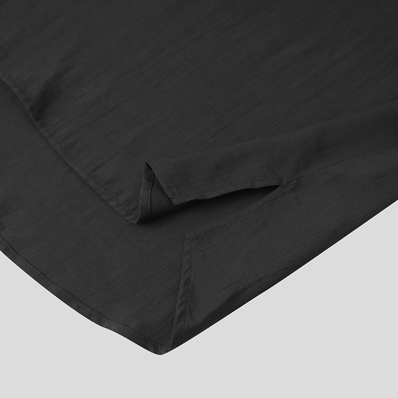 Áo sơ mi tay dài màu trơn thời trang thu đông cho nam