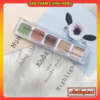 Bảng che khuyết điểm Catrice Allround Concealer Pallete 5 ô CKĐ đa năng lâu trôi mềm mịn da