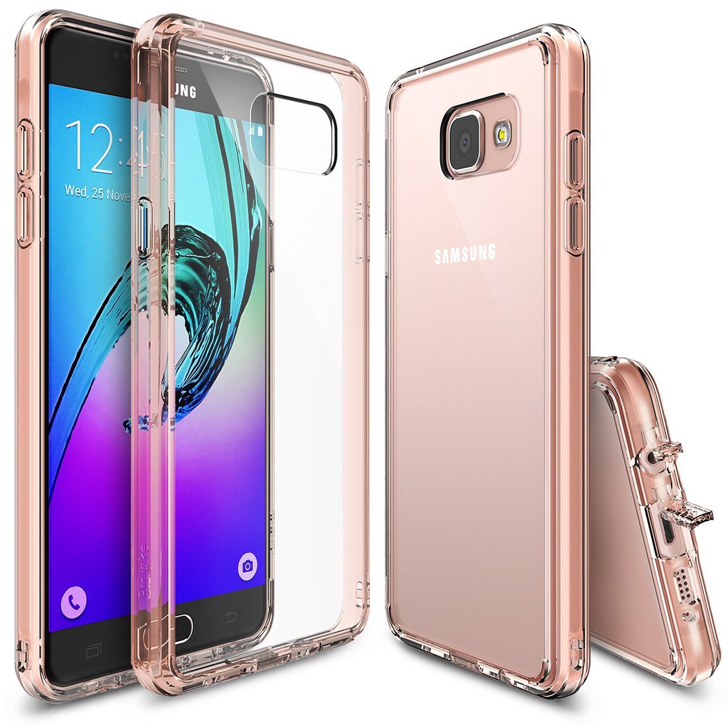 Ốp lưng Ringke Fusion Samsung Galaxy A7 2016 (Trong suốt) - Nhập khẩu Hàn Quốc