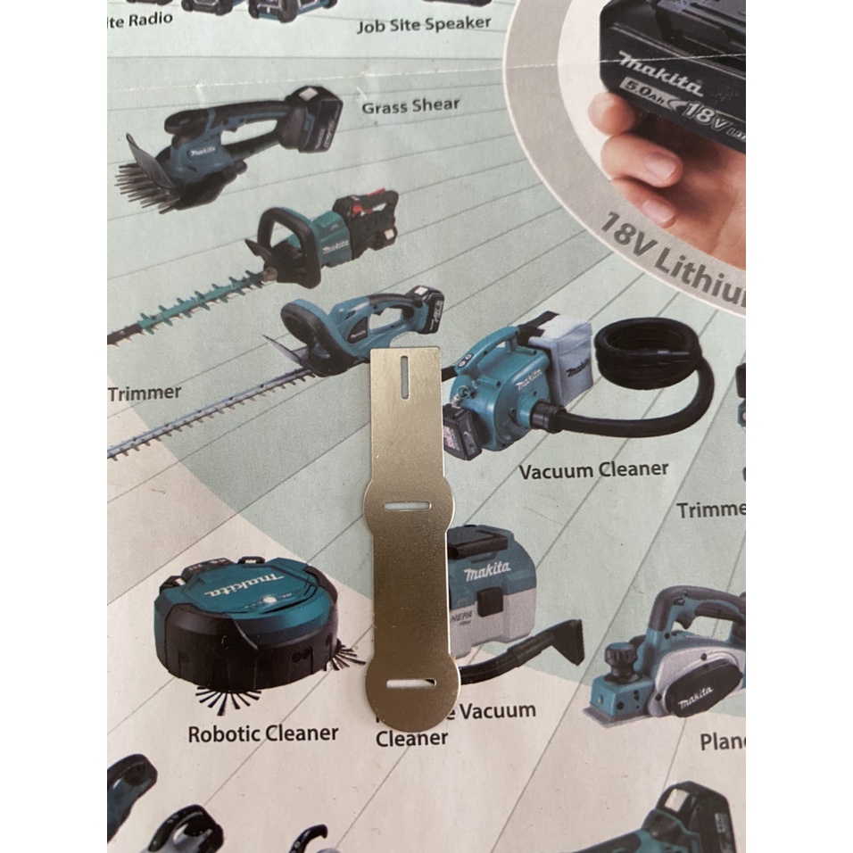 Bộ kẽm hàn cell pin 5S-2P , size 0.18mm, dành cho pin đóng Hitachi, Makita và các loại tương tự. BN.