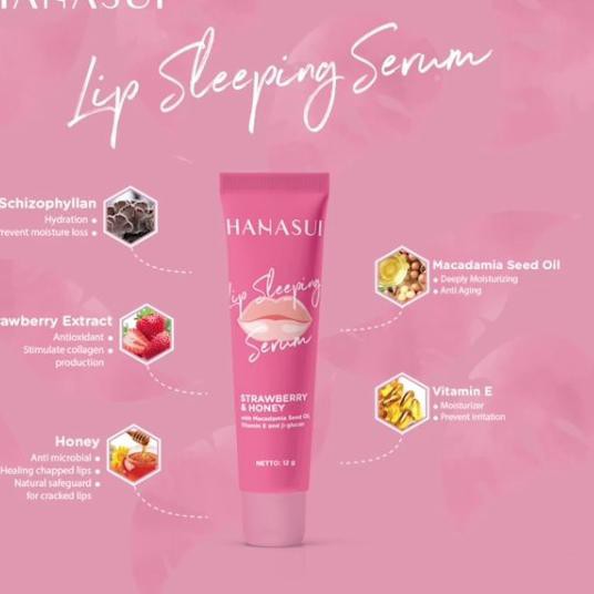 (hàng Mới Về) Serum Dưỡng Môi Khi Ngủ Hanasui | BigBuy360 - bigbuy360.vn