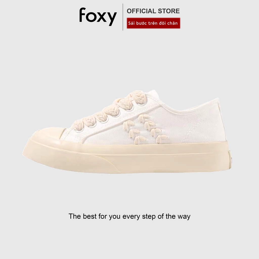 Giày Sneaker Nữ - Giày Thể Thao Nữ Phong Cách Trẻ Trung, Độc Đáo FOXY - FOX060