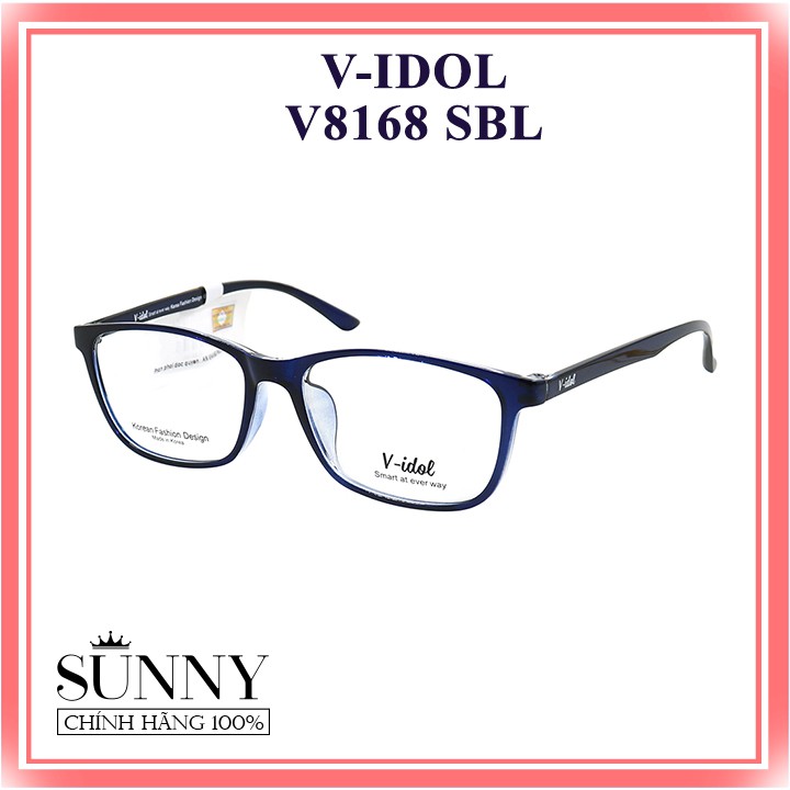 V8168 - Gọng kính V-idol chính hãng, thiết kế dễ đeo bảo vệ mắt