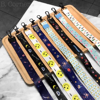 Móc Khoá Dây Strap Điện Thoại Nhiều Hoạ Tiết ( LOẠI DÀI)
