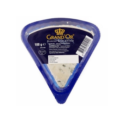 Phô mai xanh Danish Blue Cheese hiệu Grand’ Or 100gr