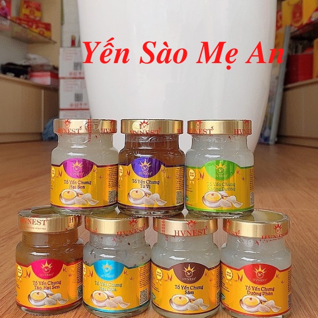 Yến Sào Khánh Hòa⚜️FREESHIP⚜️8 Vị Yến Sào Chưng Sẵn 30% Tổ Yến Tươi Không Chất Bảo Quản Yến Sào Hoàng Việt