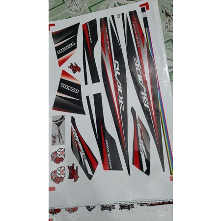 Tem Wave Blade đỏ đen 2018