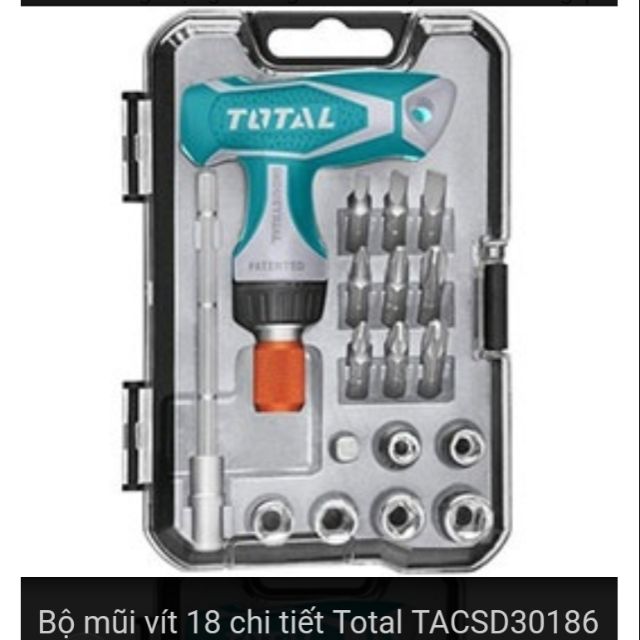 BỘ 24 TUA VÍT TOTAL TACSD30186