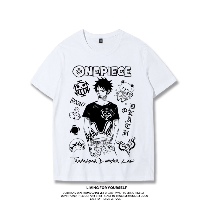 BST áo Thun One Piece Luffy T-shirt Zoro Law anime manga mẫu HOT độc đẹp giá rẻ