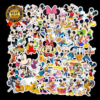Decal dán tường hoạt hình Mickey và Minnie