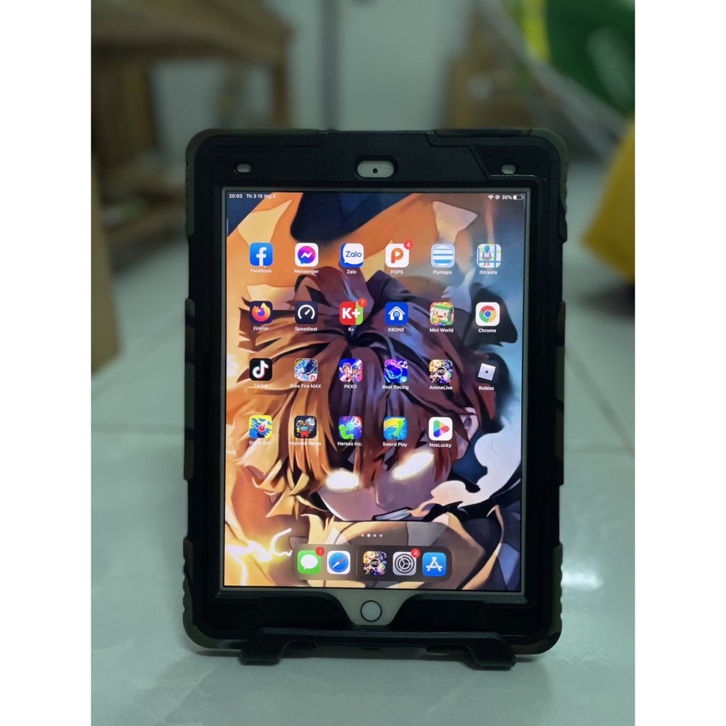 Ốp lưng ipad, Ốp Ipad Silicone cao cấp chống sốc, chống bám vân tay Ipad mini 4/5, Ipad Air 2/ Pro 9.7