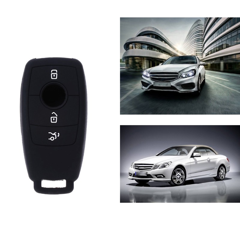Vỏ silicon bảo vệ chìa khóa xe hơi Mercedes bnez w213 e200 e300 E400 E