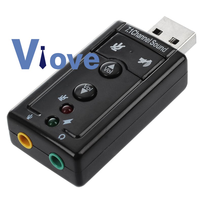 CHANNEL Card Âm Thanh Usb 7.1 Kênh