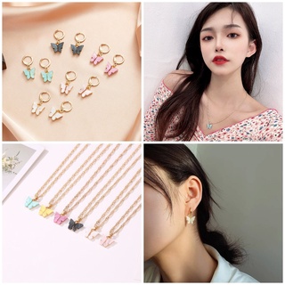 Dây Chuyền Mặt Bướm Đính Đá