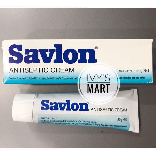 Kem sát khuẩn Savlon Antiseptic Cream 50gr Úc