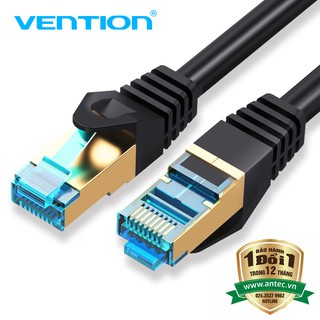 Dây cáp mạng CAT7 VENTION SSTP hỗ trợ đường truyền 10 Gbps, dài 10m/15m/20m - Hàng chính hãng