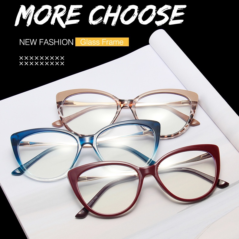 Mắt kính gọng tròn kim loại chống tia bức xạ hiệu quả phong cách cổ điển thời trang Hàn Quốc