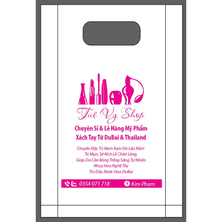 Túi Nilong Kích Thước 15x25