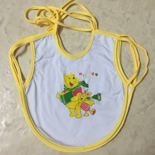 set 2 yếm ăn dặm tròng tay cột dây