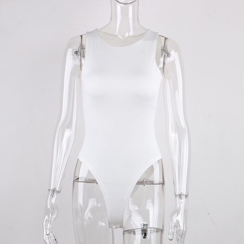 Áo liền quần ECMLN không tay gài nút thiết kế quyến rũ