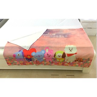Chăn Mền BTS BT21