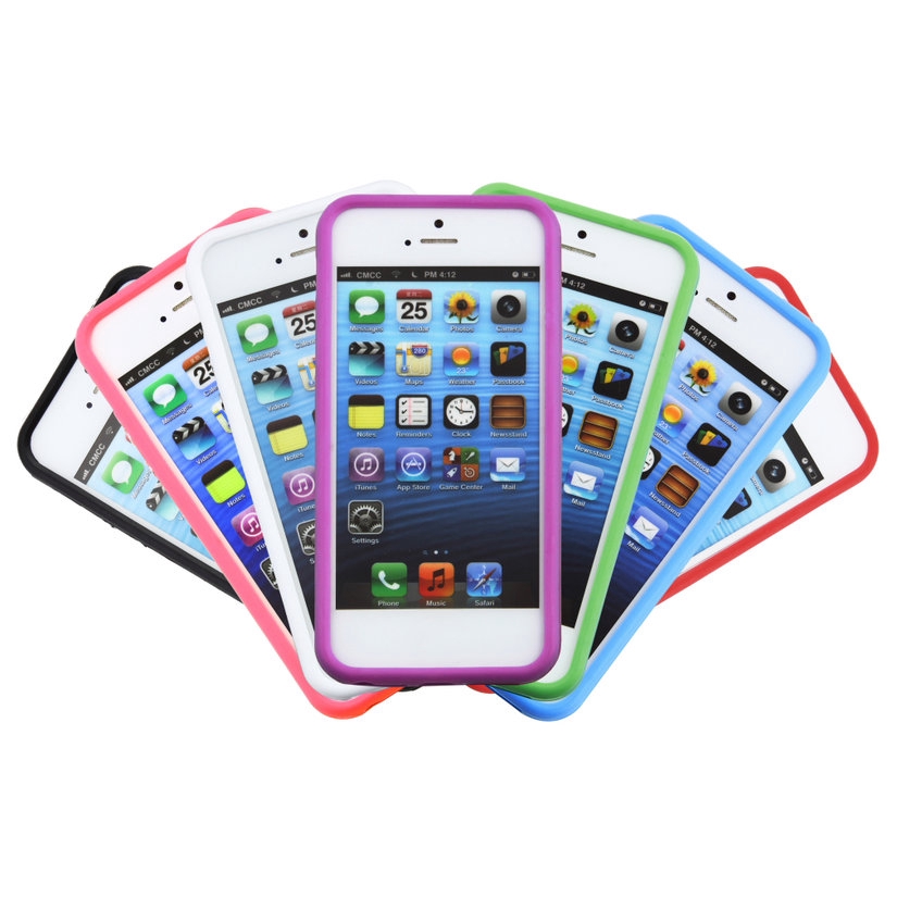 Viền silicone TPU cho điện thoại iPhone 5 5S
