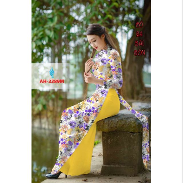 Vải áo dài bộ tằm thái