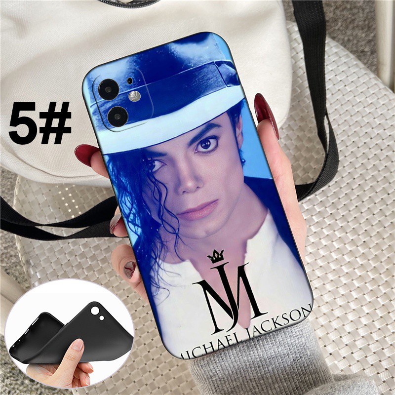 iPhone XR X Xs Max 7 8 6s 6 Plus 7+ 8+ 5 5s SE 2020 Soft Silicone Cover Phone Case Casing GR79 Michael Jackson