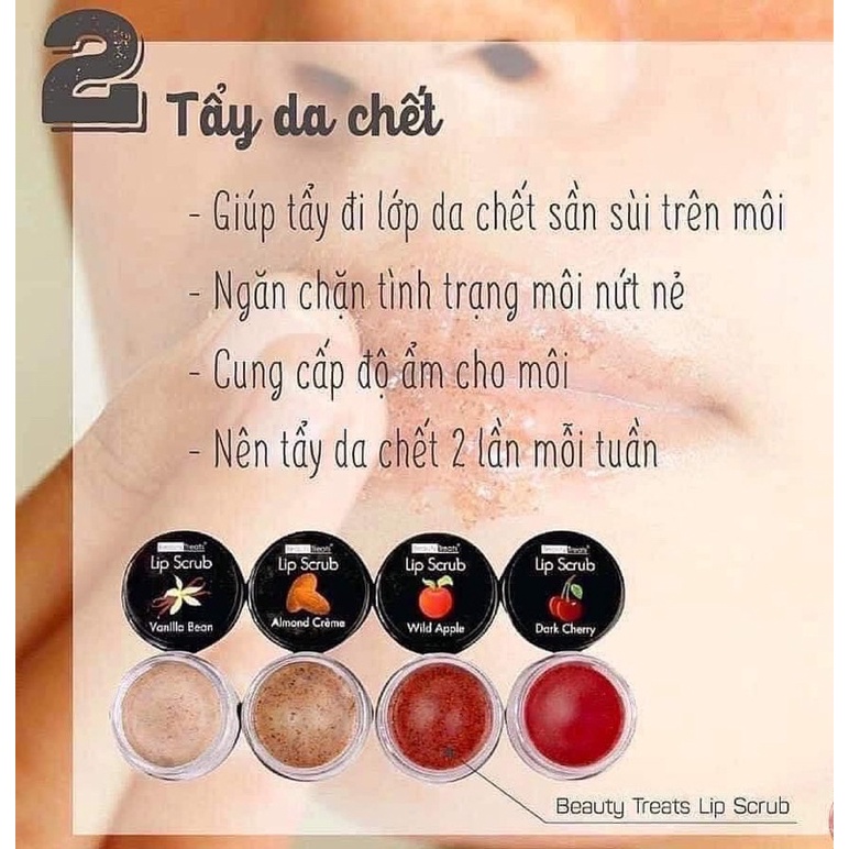 Tẩy Tế Bào Chết Môi Beauty Treats Lip Scrub