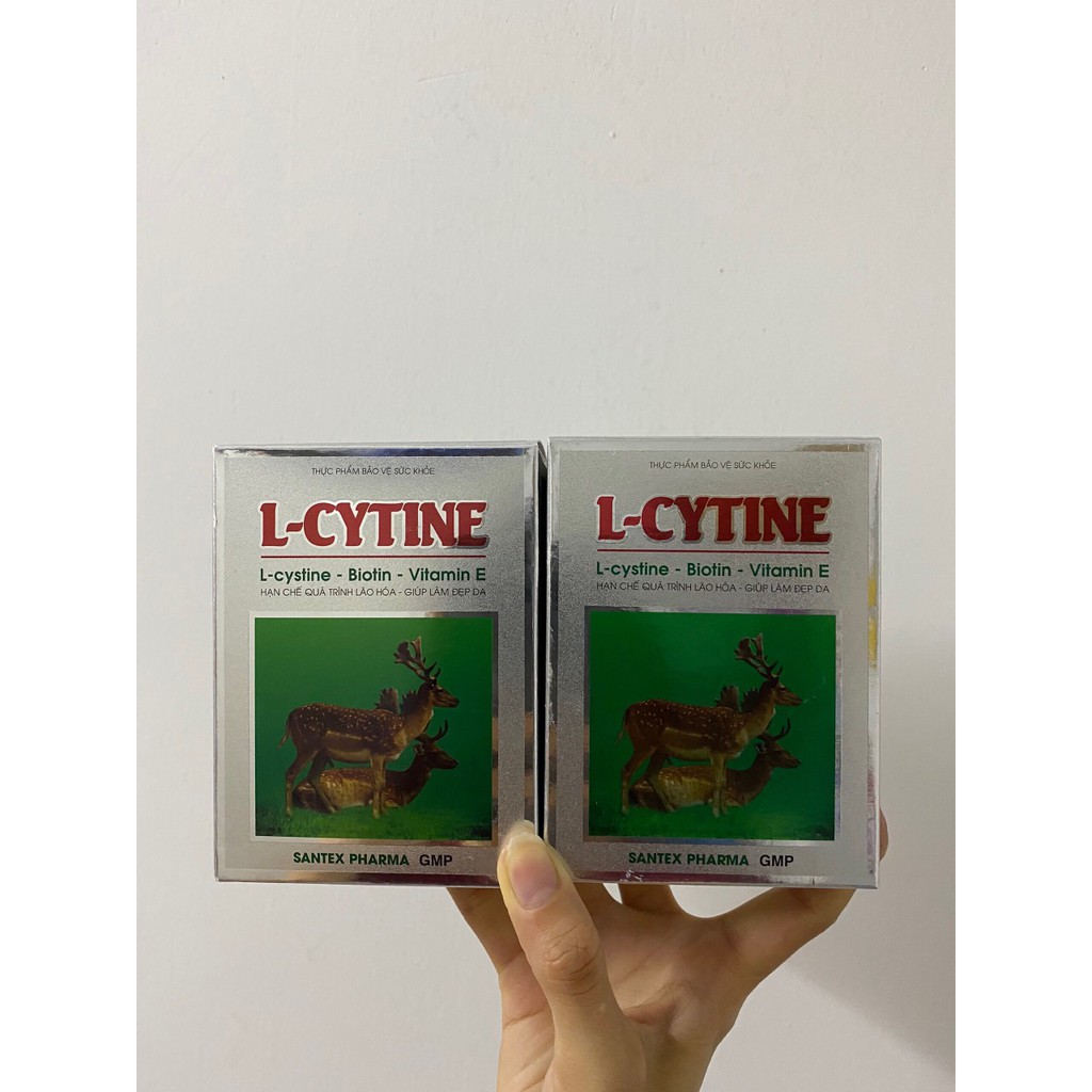 Viên uống L-CYTINE  giúp giảm rụng tóc,khô da  - Nhà thuốc Nhật Thành