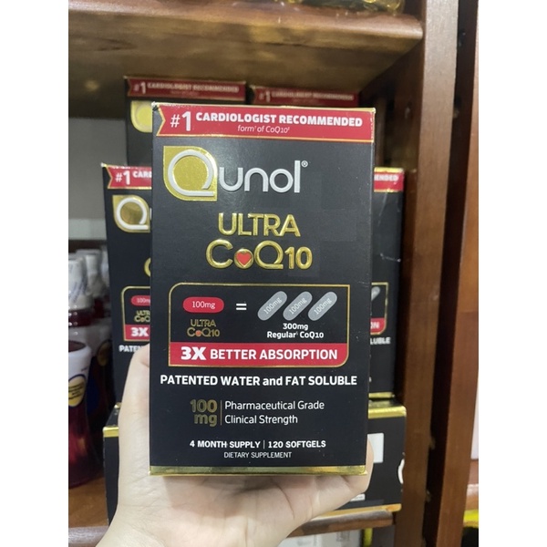 Viên Uống Hỗ Trợ Tim Mạch Qunol Ultra CoQ10 100mg 3X 180 viên - Hàng Mỹ