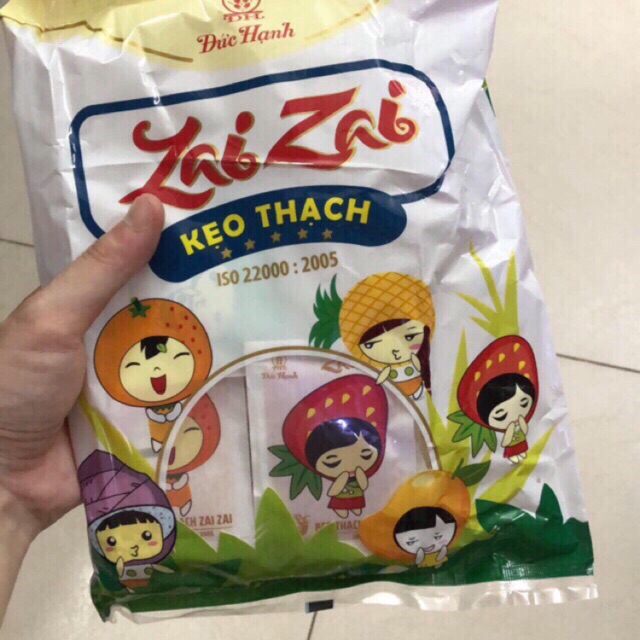 Thạch hoa quả zai zai