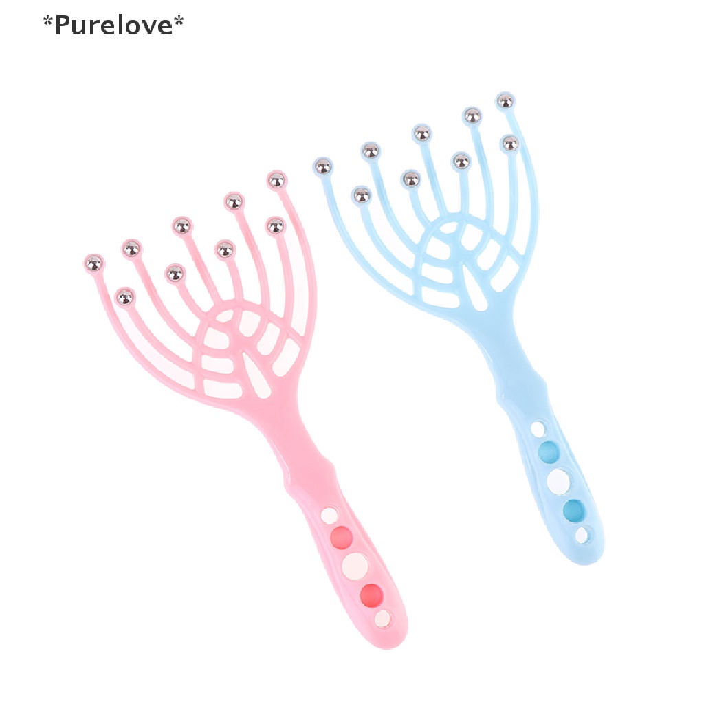 Dụng Cụ Mát Xa Đầu Hình Bạch Tuộc Giúp Giảm Căng Thẳng Tiện Dụng