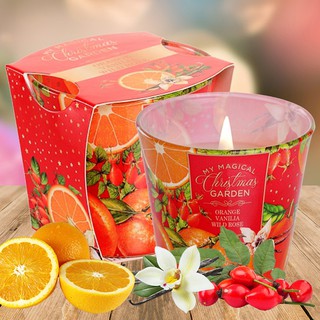 LY NẾN THƠM BARTEK CANDLES PTT028601 HƯƠNG CAM LÊ QUẾ