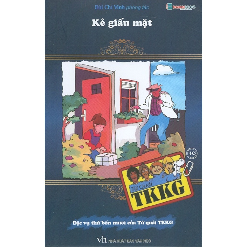 Sách - Tứ Quái TKKG 40 - Kẻ Giấu Mặt