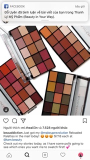 Bảng mắt Makeup Revolution