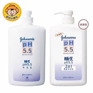 Sữa tắm ph 5.5 mềm mịn da johnson’s 2in1 1000ml
