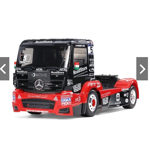 Mô hình xe điều khiển từ xa 1/14 SCALE R/C MERCEDES-BENZ RACE TRUCK ACTROS MP4 MB MOTORSPORT 58683 TAMIYA
