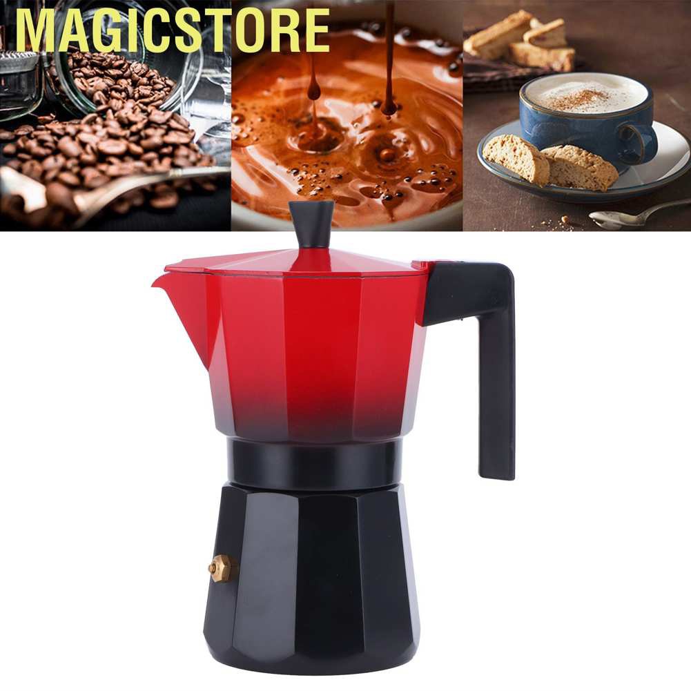 Magicstore Coffee Tea Maker Kettle Double Valve High Pressure Household Hand Accessories for Home