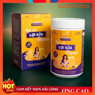Ngũ Cốc Lợi Sữa Hena 500g , Ngũ Cốc Bà Bầu 100% Thiên Nhiên Sữa Về Nhiều - Nhanh - Đặc Sau 3 Ngày [Chính Hãng]