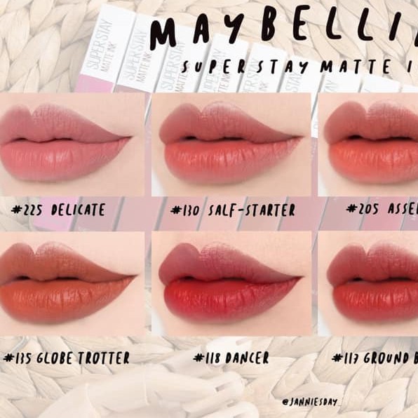 [FREE SHIP] Son kem Maybelline SuperStay Matte Ink Liquid Lipstick