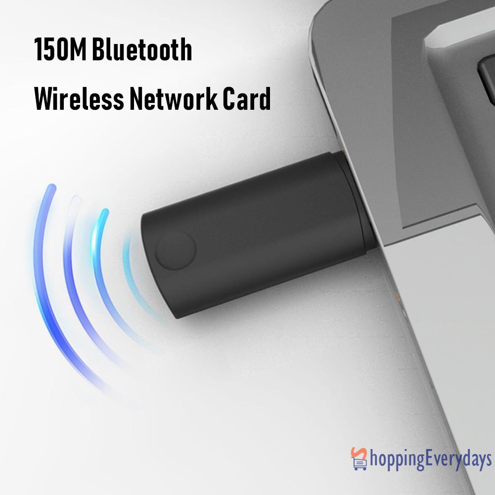 (mới) Usb Thu Phát Bluetooth 150mbps 2 Trong 1 Cho Pc