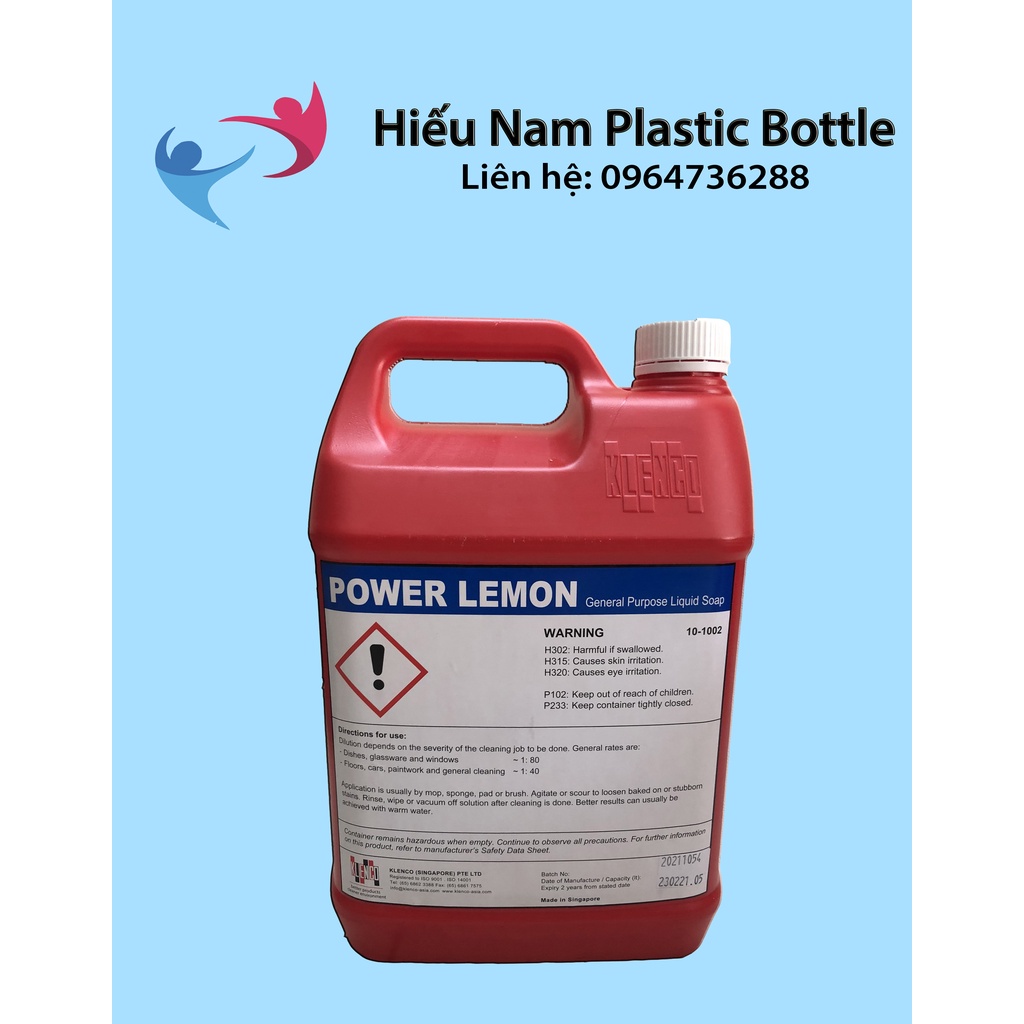 HÓA CHẤT LAU SÀN ĐA NĂNG HƯƠNG CHANH POWER LEMON