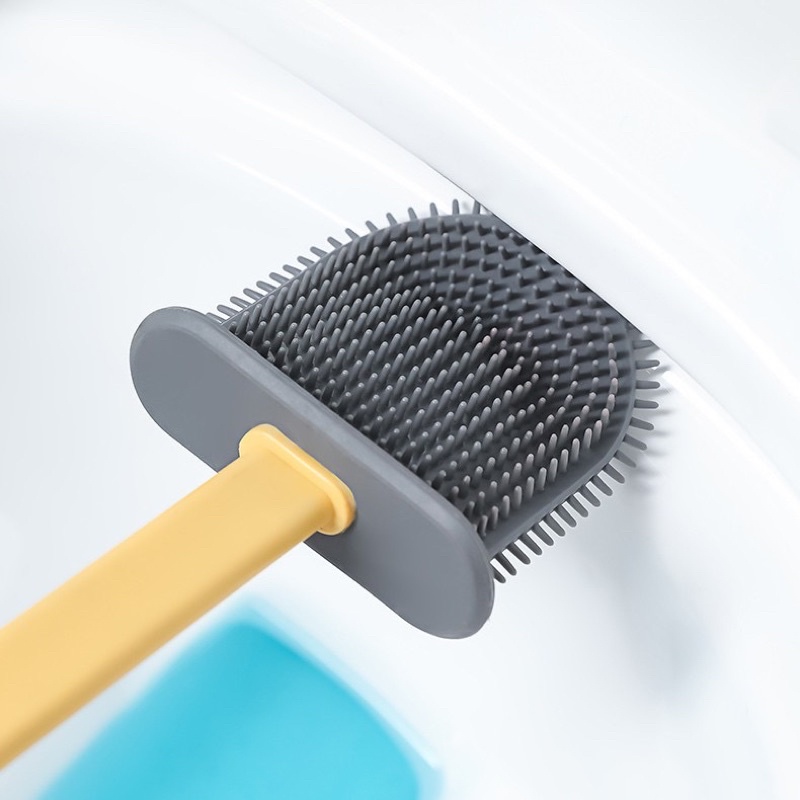 Cọ vệ sinh cây chà bồn cầu silicon cao cấp siêu sạch