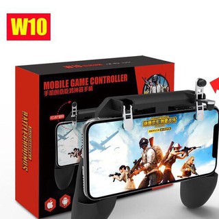 Xả hàng tay Cầm Game W10 Có Nút Bắn Cho Điện Thoại Chơi Pubg, Ros, Free Fire Controller